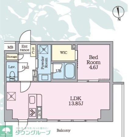Daiwa Grace Maison Futakotamagawaの物件間取画像